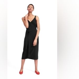 Everlane The Japanese GoWeave Tank Wrap Dress sz 4